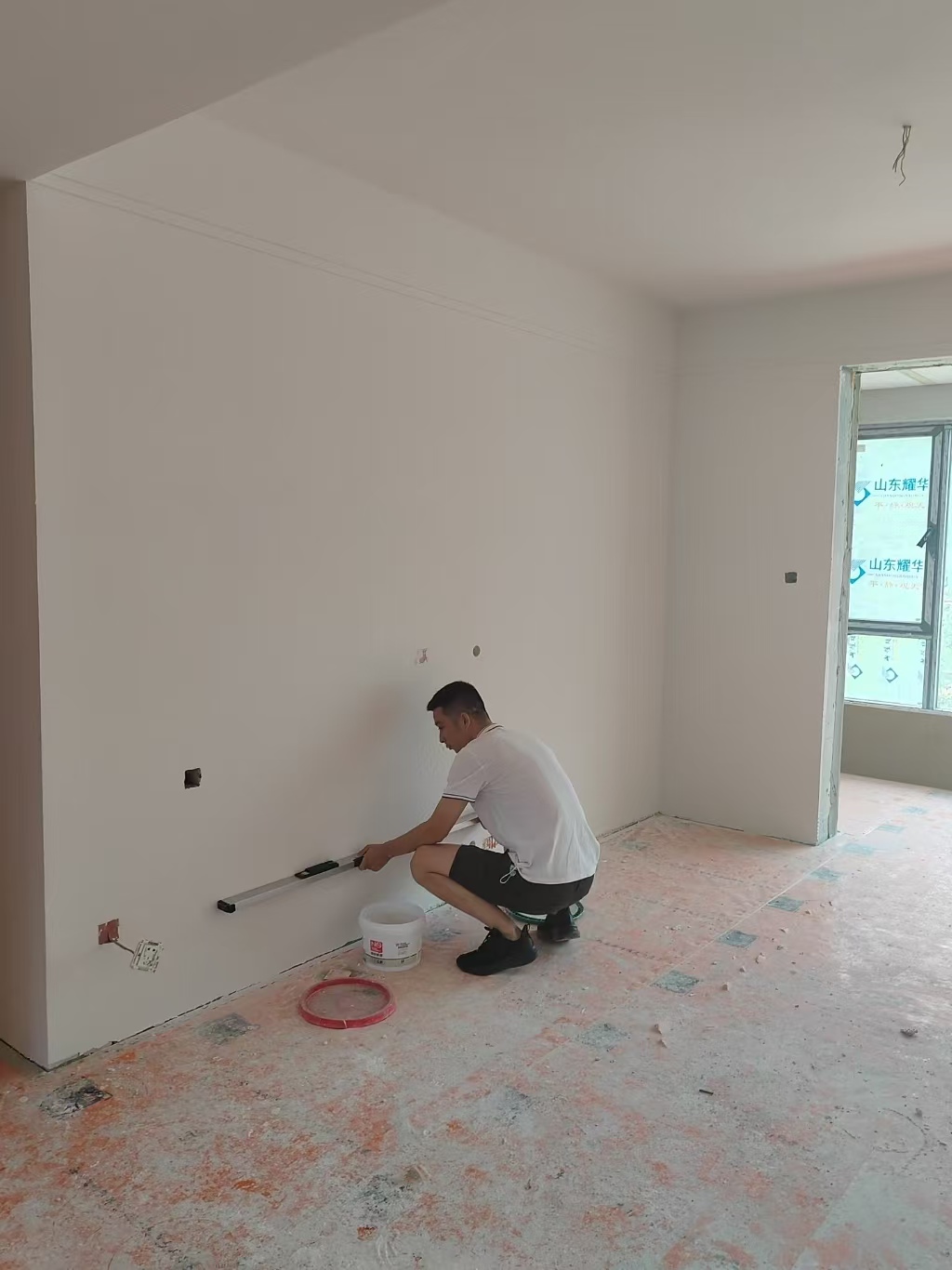 昌平金地家园油工施工实拍
