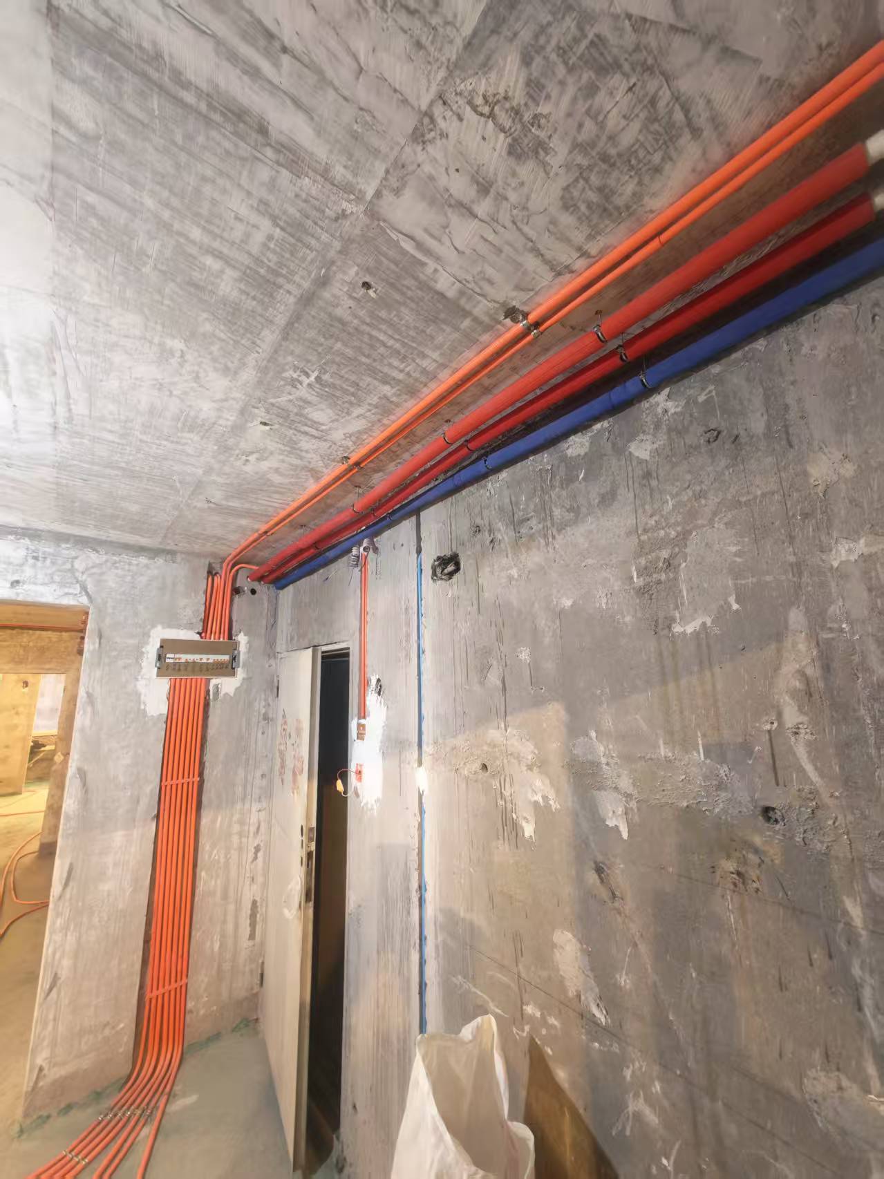 复兴路四十号院水电施工实拍