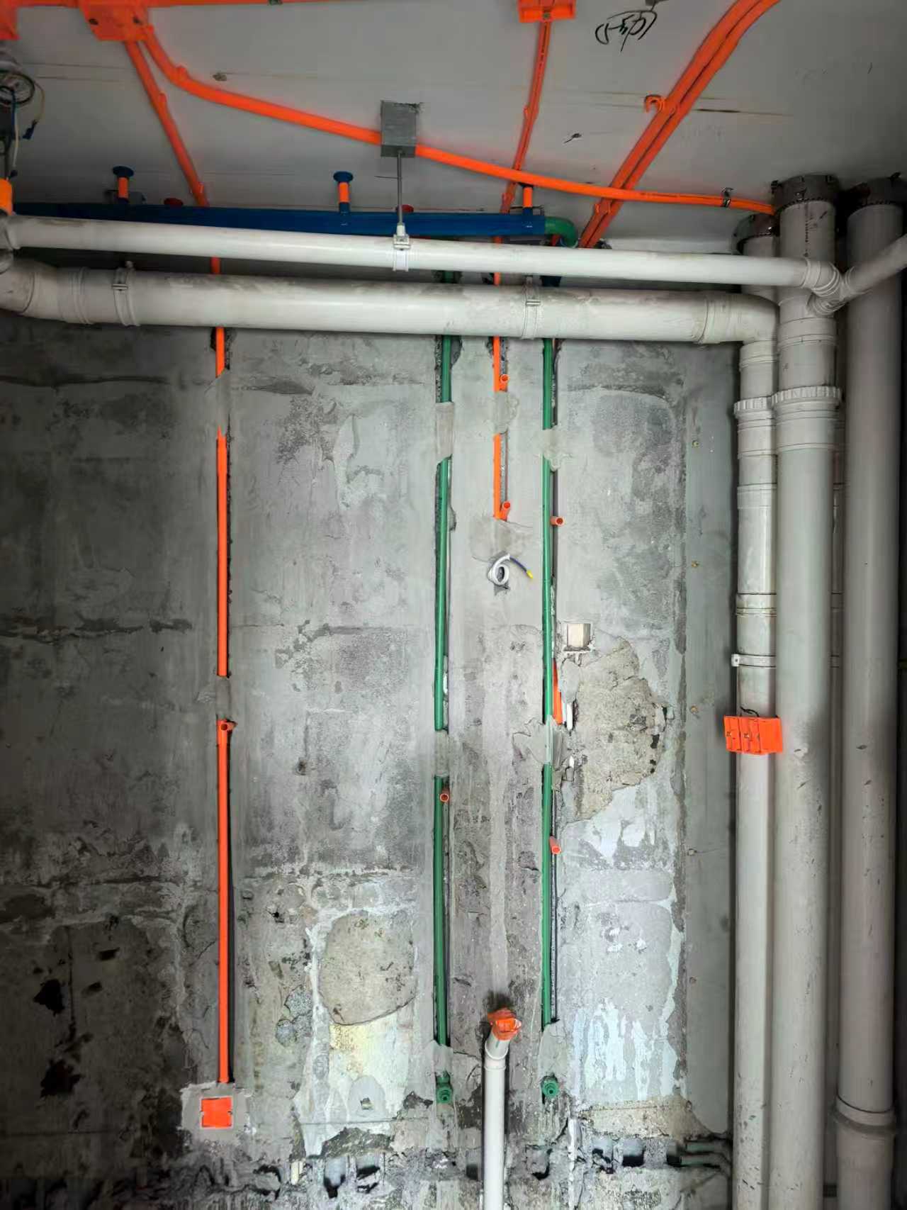 复兴路61号水电施工实拍