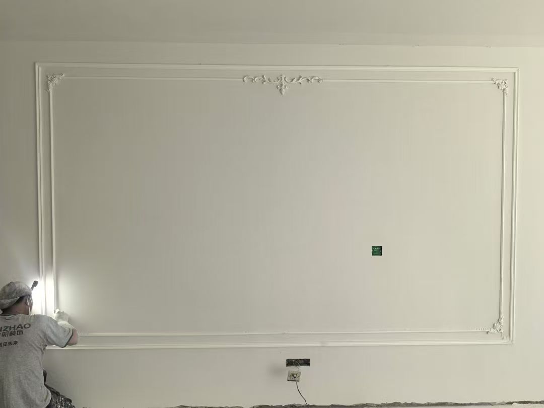 玉带河西街油工施工实拍